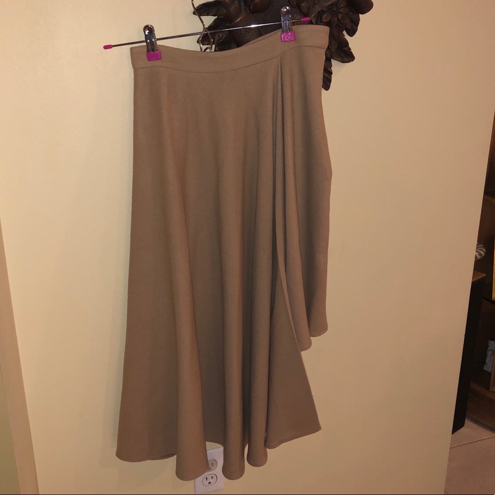 Linie NYC Tan Wool Skirt